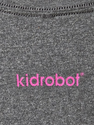 Kidrobot Shirt Adult Short Sleeve Grey T-Shirt Dunny Print Unisex Size Medium - Picture 8 of 16