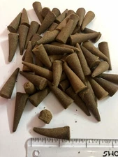 100 grams 50-55 pc 1.3" GUGAL GUGGUL DHOOP INCENSE CONES meditation puja F/s