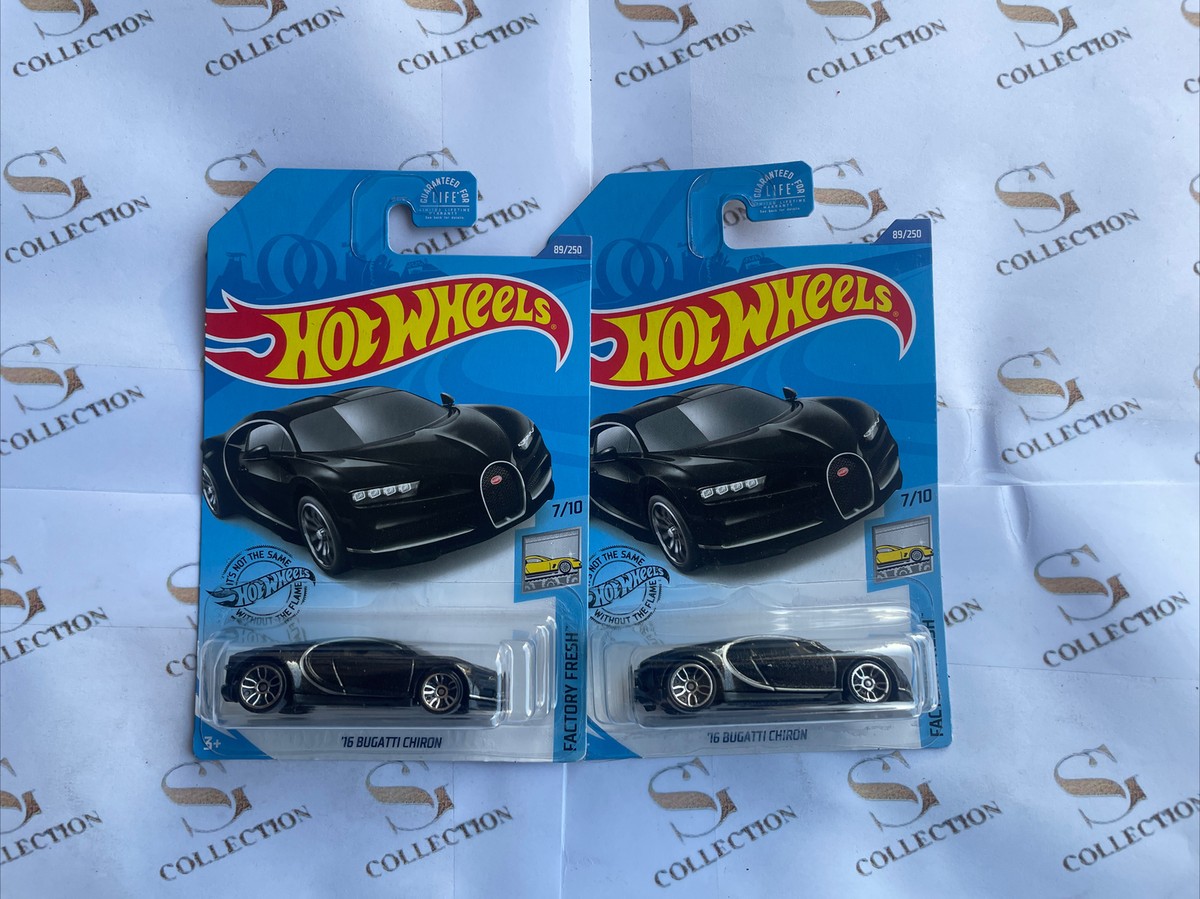 Hot Wheels Bugatti Veyron & Chiron 2台セット Hot Wheels Car Culture 2 Pack Target Bugatti Veyron & '16