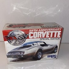 Mpc Corvette 25th Anniversary Special Edition Car Model Kit Mpc Corvette 25th Anniversary Special Edition Car Model Kit