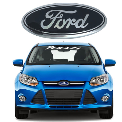 Ford Grille Emblem Blue Oval Logo Badge for Focus 2012 2013 2014