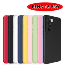 Cover Custodie Morbido Silicone Sottile TPU  Gomma per OPPO RENO 12 PRO