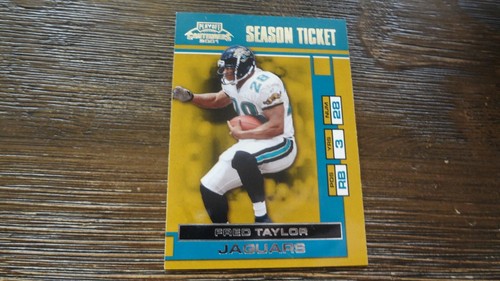 2001 PLAYOFF CONTENDERS #39 BIGLIETTO STAGIONE FRED TAYLOR FOOTBALL CARD - Foto 2 di 3