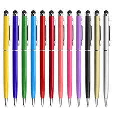 12x Universal Stylus Pens for Touch Screen Devices (iPad/iPhone/Tablets/Android)