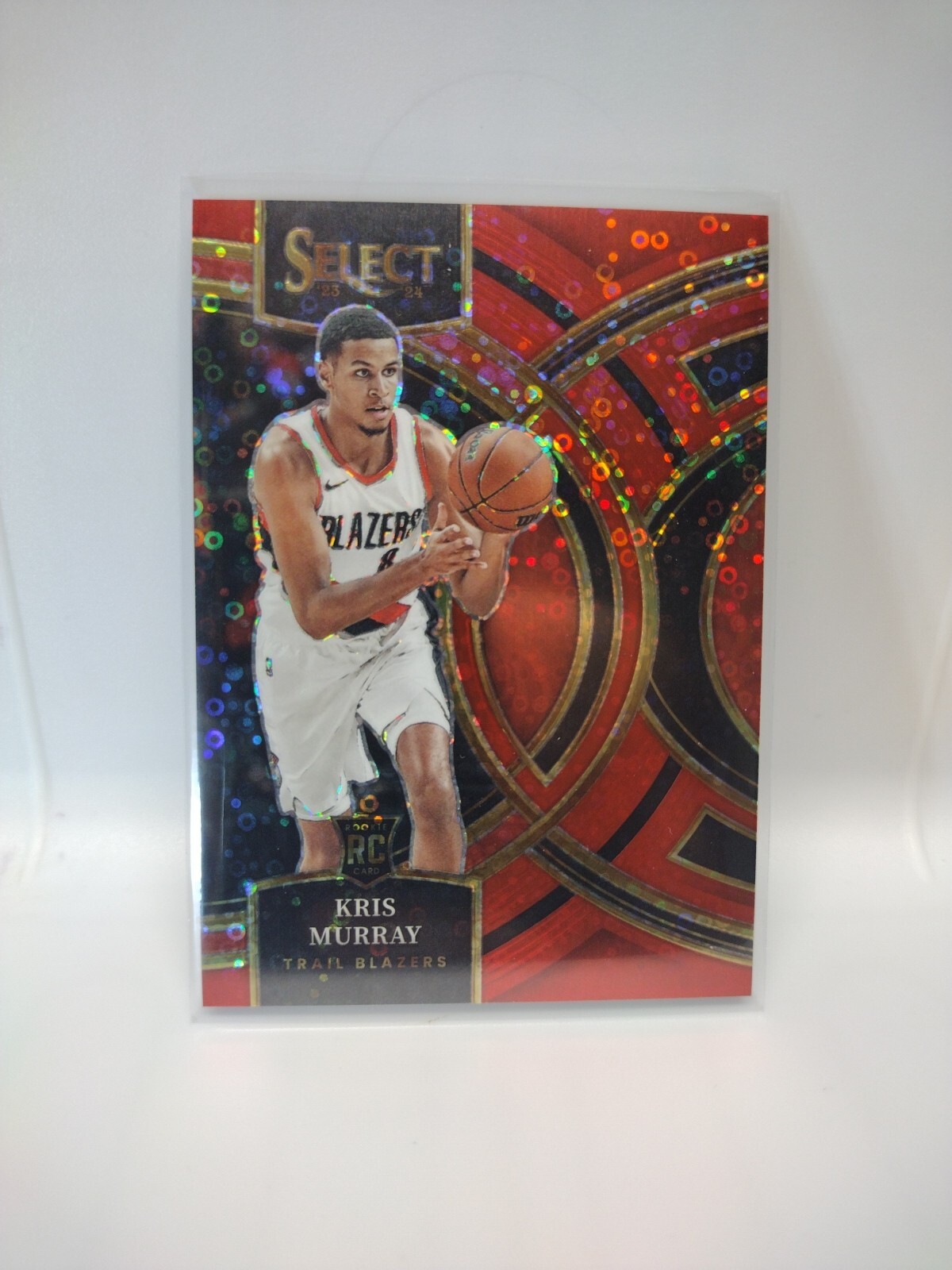 🏀#d /49 KRIS MURRAY 2023-24 SELECT PREMIER LEVEL ROOKIE RED DISCO RC #120