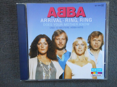 CD Abba - Arrival, Ring Ring, Spectrum Blue Chip 1996, sehr guter Zustand