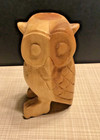 OWLS! Hand carved standing wooden horned owl whistle - hear the hooting video! — photo 1