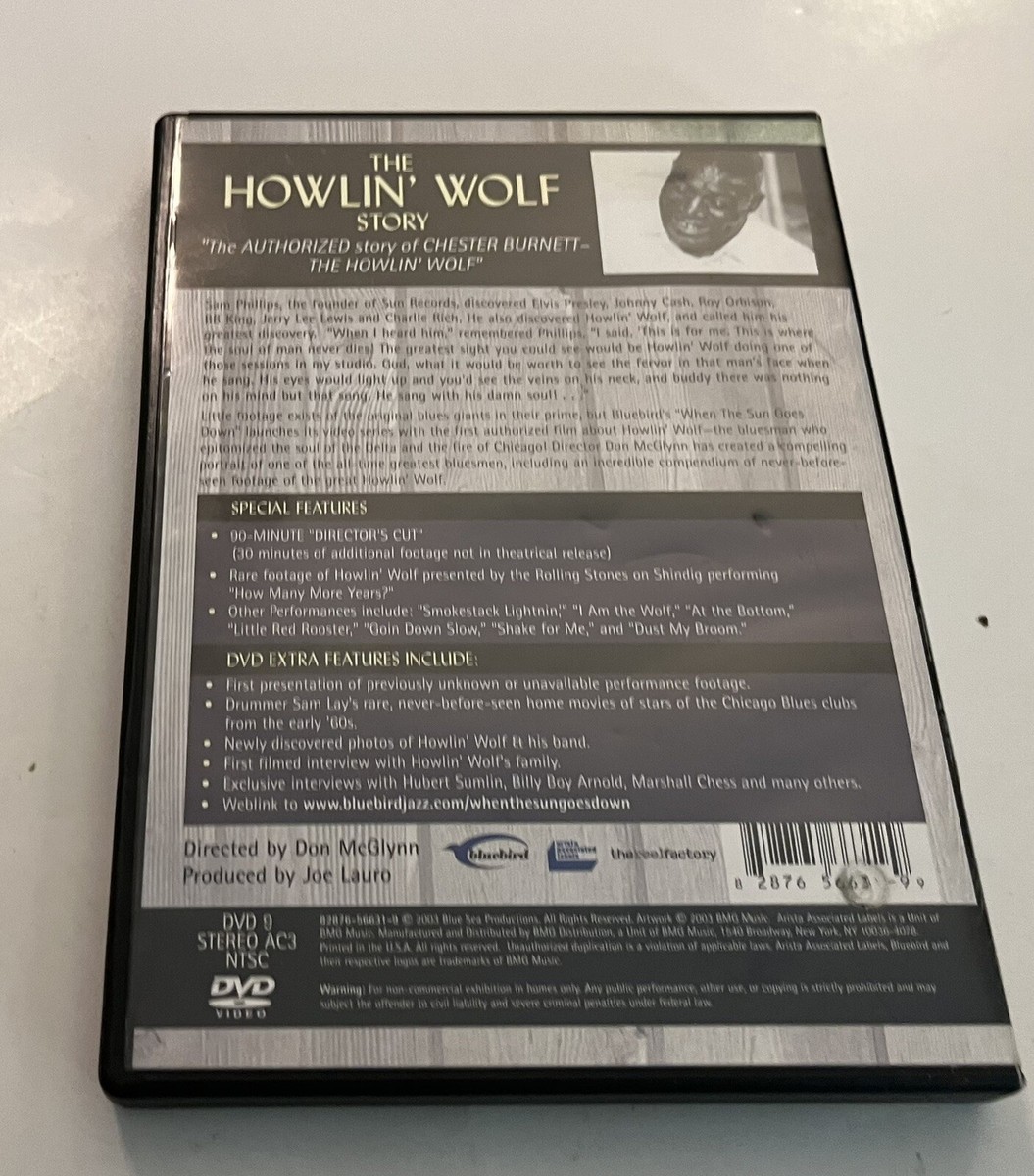 The Howlin Wolf Story The Secret History of Rock Roll DVD