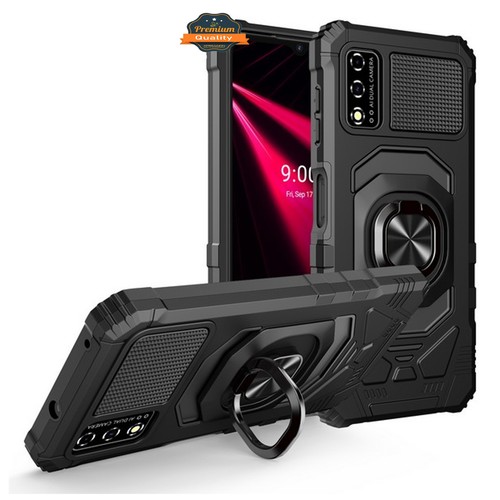 Für TCL ION V Hybrid Magnet Auto Halterung Ring Ständer Panzer Hülle Cover - Bild 2 von 55