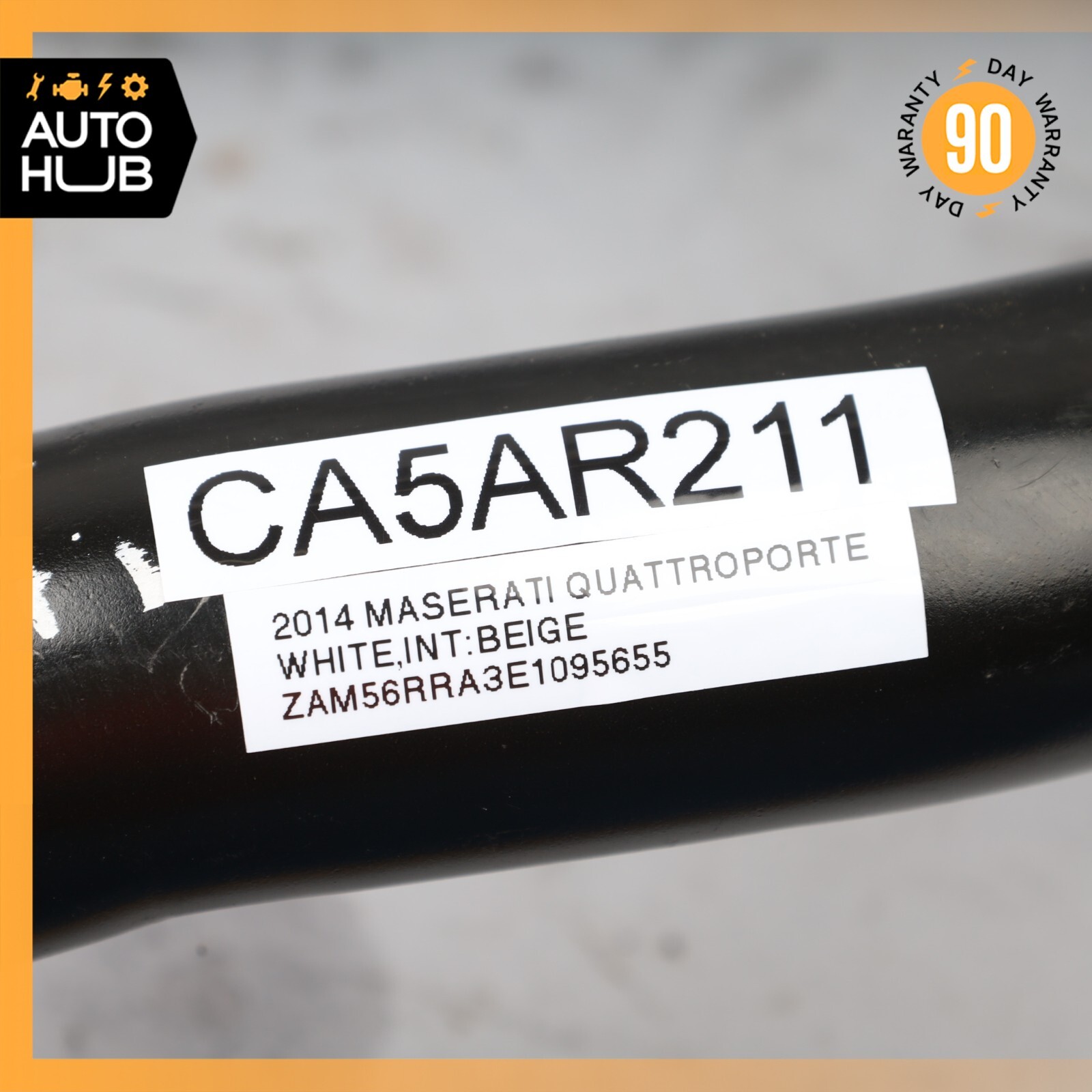 14-21 Maserati Quattroporte Ghibli SQ4 Intercooler Left Side Hose Tube Pipe OEM