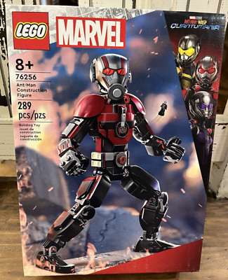 RETIRED Marvel LEGO 76256 Ant-Man Construction Figure - 289 pcs - Factory-Sealed