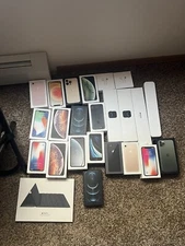 Lot of Apple Products Empty Boxes Only iPhones, Apple Watch , AirPods