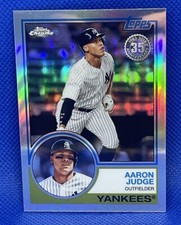 2018 Topps Chrome 1983 Topps Refractor Aaron Judge #83T-1 New York Yankees MVP