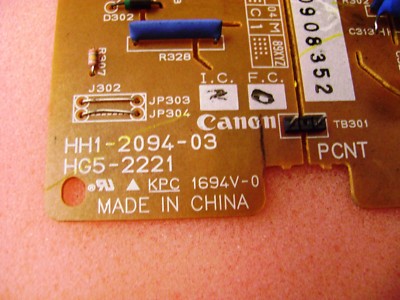 Canon Laser Class LC 2060P Fax Machine PCNT Circuit Board HH1-2094