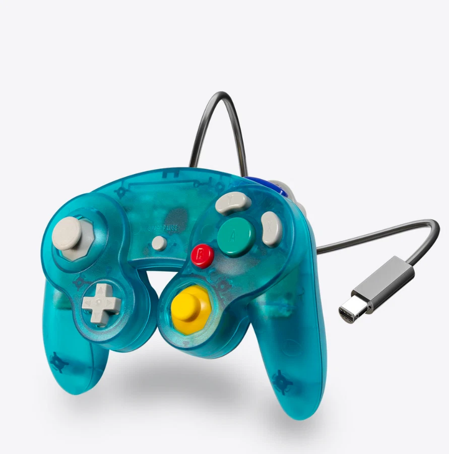 Nintendo GameCube Controller Wii, Wii U Switch Controller Ice Blue BRAND NEW - Image 3 of 4