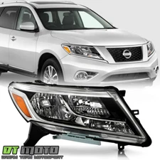 For 2013-2016 Nissan Pathfinder Factory Style Headlight Headlamp Passenger Side