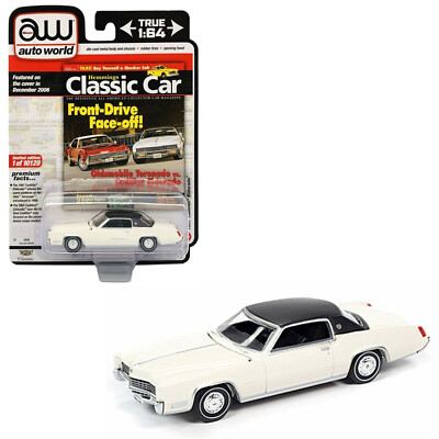 1967 Cadillac Eldorado  White *RR* Auto World Premium Classic Car 1:64