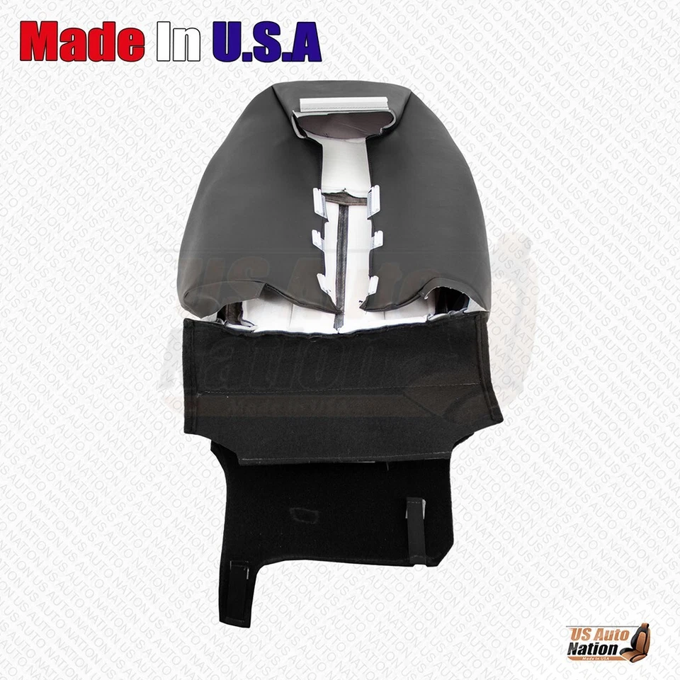 Cubierta inferior y superior de cuero negra para pasajero Infiniti FX35 FX37 FX50 2009-2017 Foto 4 de 4