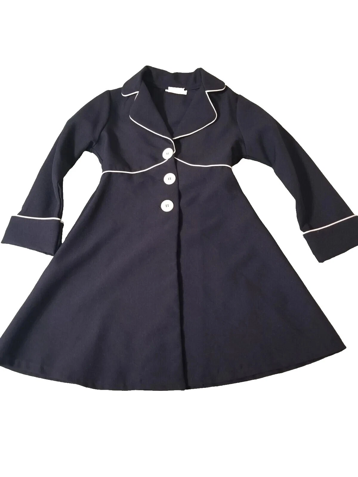 Gabardina Formal Ropa, Calzado y Accesorios Vintage