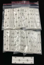 Walker 3M 1522 Hairpiece Tape 216 Pc 1” x 3” Straight Poly Wig 6 Packs PRIVATE