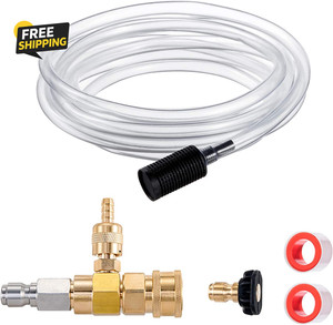 Injecteur en aval pour lave-pression, kit d'injecteur chimique de la laveuse