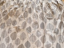Dunelm Leaf Curtains Coffee Colours Fully Lined