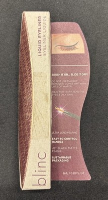 New in box Blinc Liquid Eyeliner Black 0.20 oz FREE SHIPPING