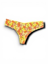 Aerie Women's Seamless Floral Thong Panty - Large