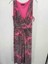 Pre-Owned Tommy Hilfiger Pink Size 8 Maxi Sleeveless Dress