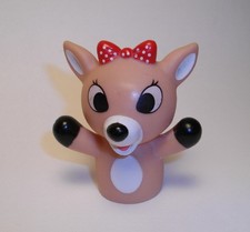 Rudolph the Red-Nosed Reindeer Clarice finger puppet Character Arts Prestige