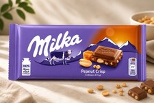 Milka Peanut Crisp Schokolade 10x 90g Tafel G...
