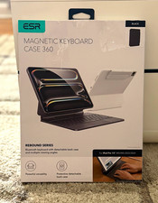 ESR Rebound Magnetic Keyboard Folio Case 360 for iPad Pro 13" M4 Black