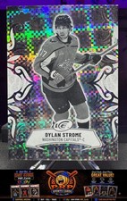 2024-25 UpperDeck Ice Dylan Strome Grayscale /99 #16 Capitals 08/99