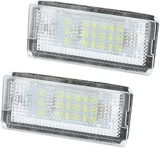 X AUTOHAUX LED License Plate Light for Mini Cooper R50