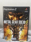 Metal Gear Solid 3 Snake Eater (Sony Playstation 2 2004) Complete