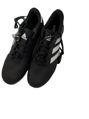 Adidas Men’s The Road Shoe - Black Cycling Shoes with White Stripes Adidas Cycling Shoes Mens 7 Womens 8 Black White The Road  main image 4