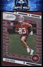 2024 Panini Absolute #191 Jacob Cowing Retail San Francisco 49ers