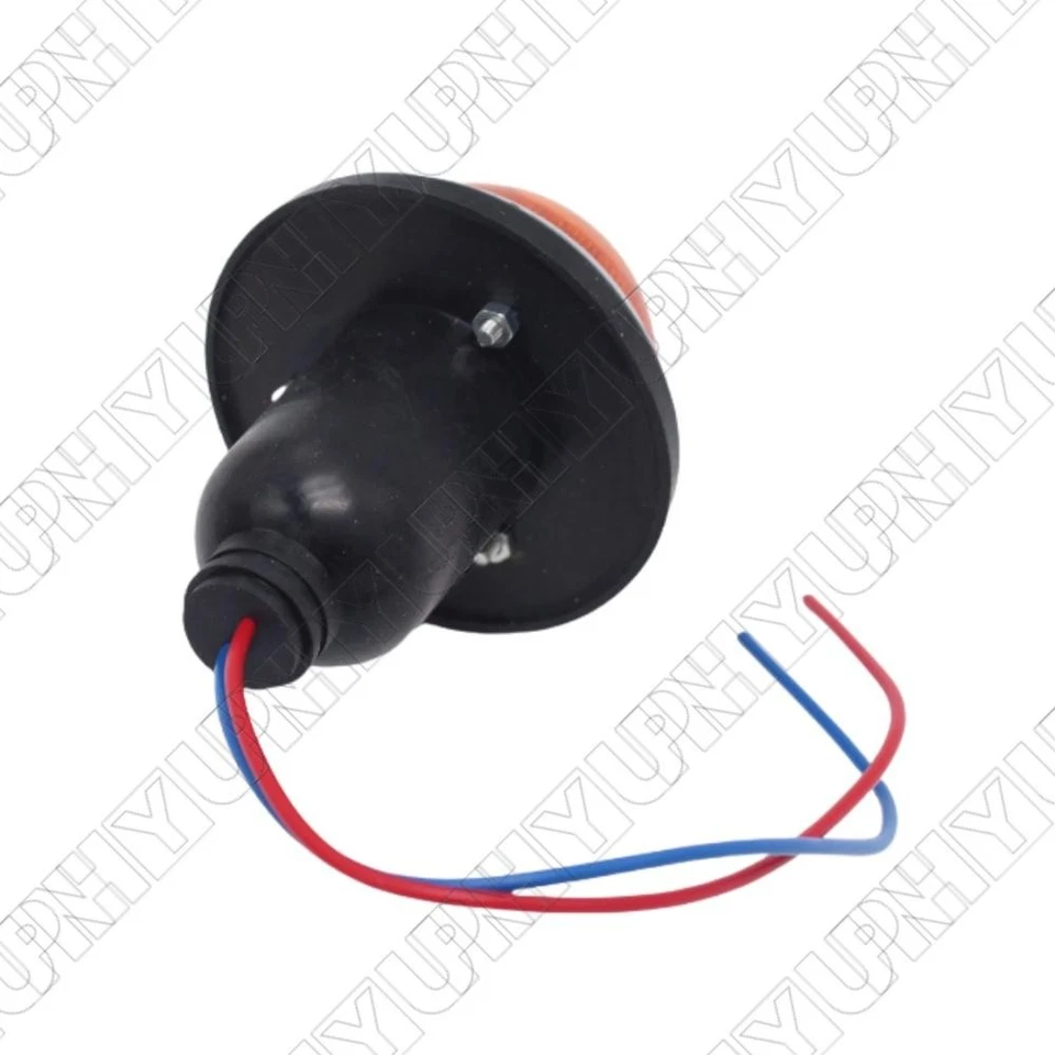 Front/Rear Amber Indicator Lamp Lights For Land Rover Classic Mini Lucas L594 - Image 3 of 4