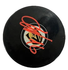 Pavel Dorofeyev Signed Autographed Vegas Golden Knights Logo Puck