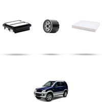 Hoffcar Set Service - 3 Filter FüR Daihatsu Terios 1.3 61Kw Von 1997