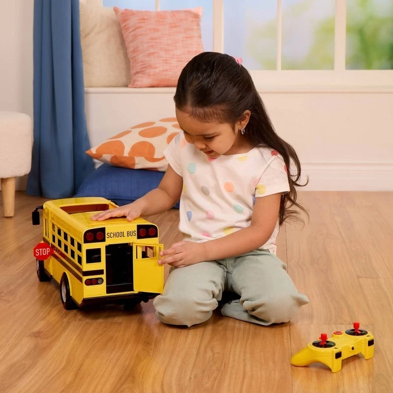 DRIVEN by Battat RC School Bus: Remote Control Vehicle for Fine Motor Skills - Image 2 of 4