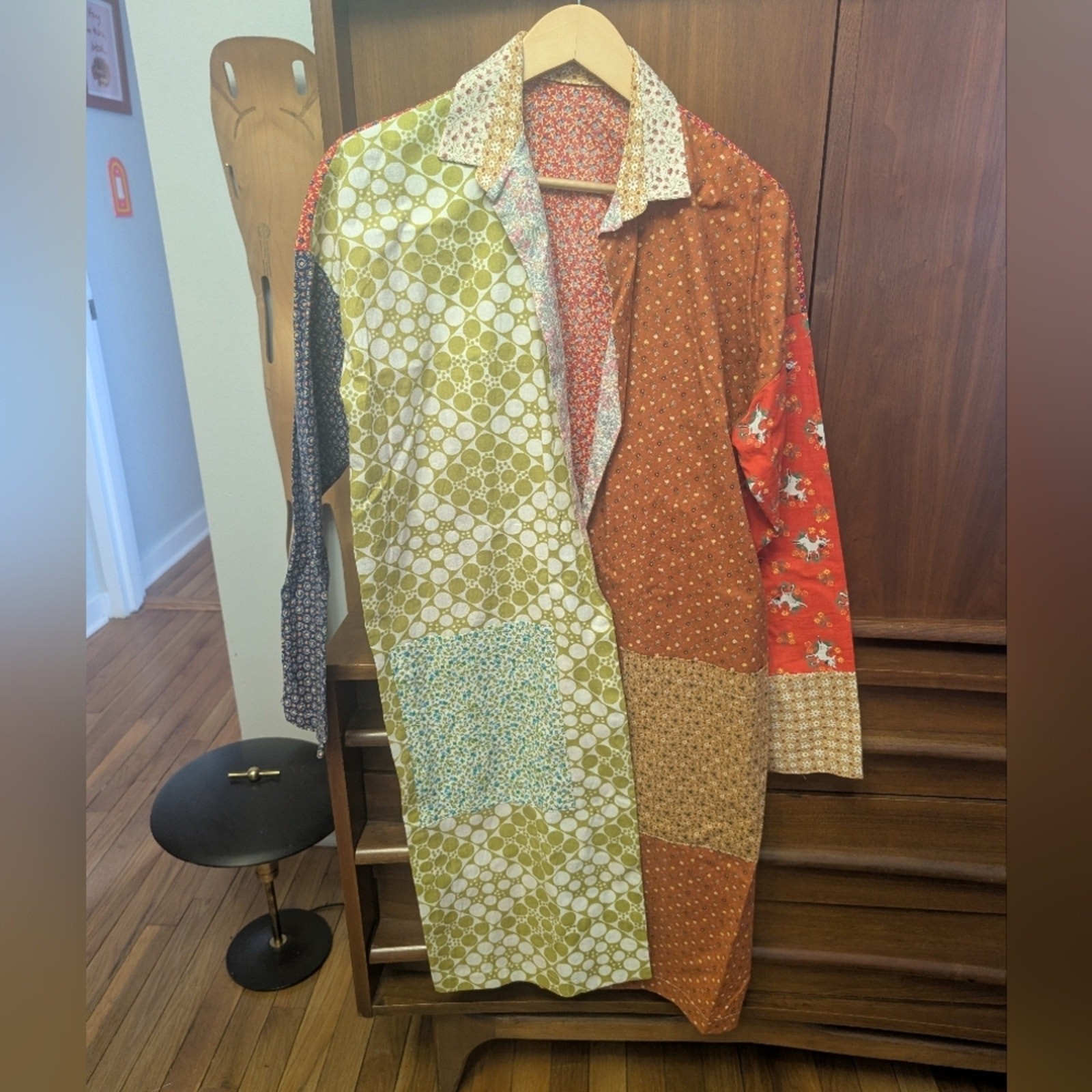 Handmade Cotton Patchwork Jacket - image 1