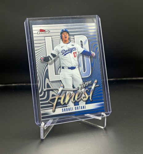 Topps Finest 2026 Team Finest Insert Shohei Ohtani #TF-15 Dodgers MLB