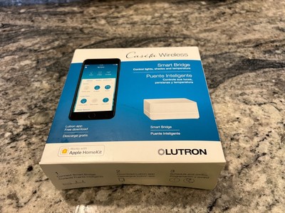 Lutron Caseta Smart Bridge L-BDG2-WH. New in packaging. Never installed