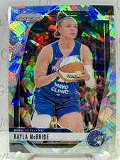 2024 Panini Prizm WNBA Ice Prizms #13 Kayla McBride Minnesota Lynx Weather Match