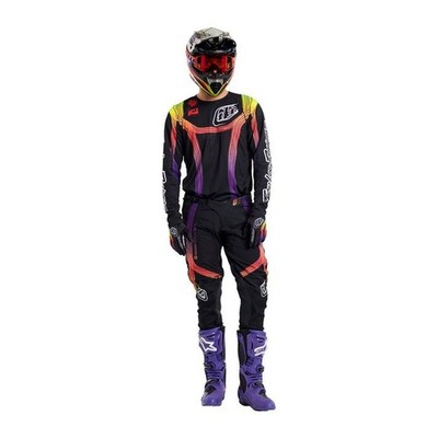 Troy Lee Designs 2026 Motocross Combo Kit SE PRO Stripes Schwarz Multi