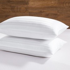downluxe Goose Feather and Down Pillows - Hotel Collection Feather Pillows Set o