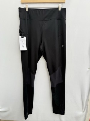 Berghaus Lelyur Trekking Base Tight Black Outdoor Hiking Active Womens Size 16