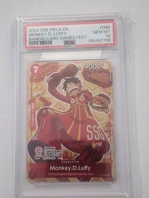 Monkey.D.Luffy (Bandai Card Games Fest 24-25) P-080 One Piece
