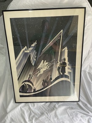 Robert Hoppe  Hollywood Premiere  Signed Print 1986 Mirage Ed. 345/390
